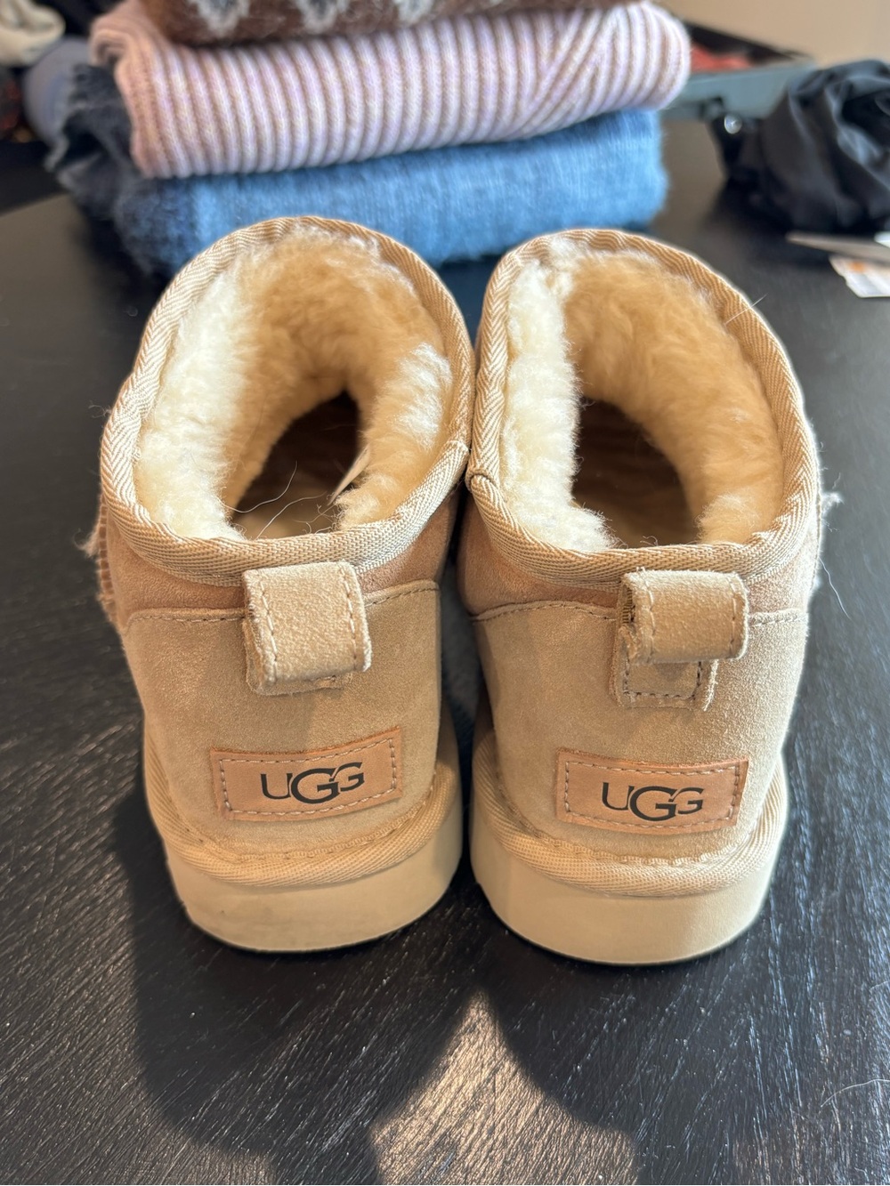 UGG classic ultra mini tan size 8